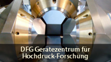 DFG Gertezentrum fr Hochdruck-Forschung